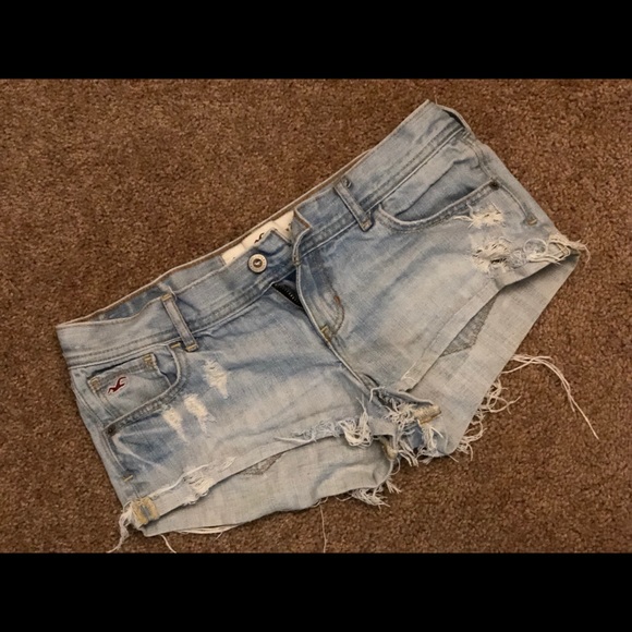 Hollister Pants - Hollister Distressed Jean shorts